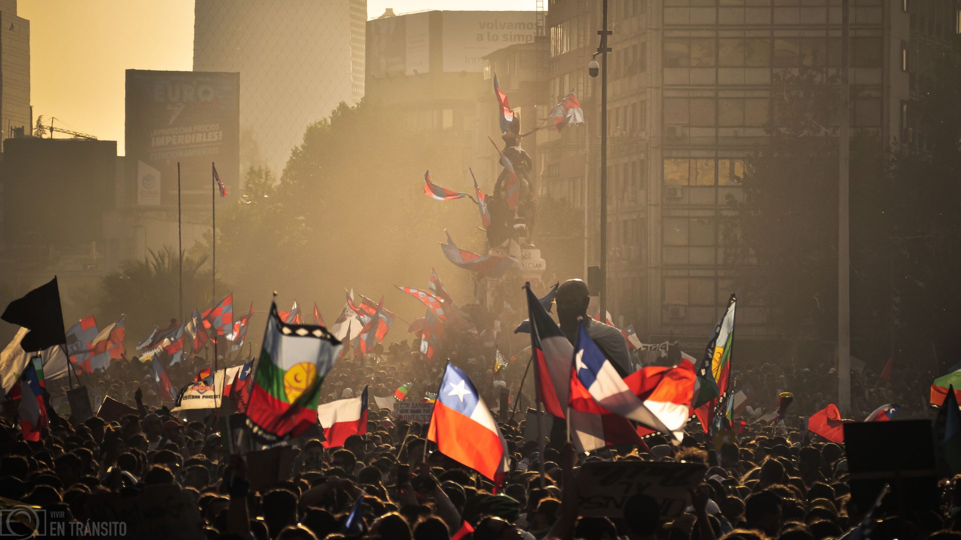 18 de octubre plaza italia